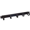Picture of L-com 19" Rackmount Front Cable Manager with D-Rings & Brush Grommet 1U