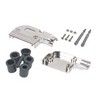 Picture of Right Angle Assembled D-Sub Hood Kit, DB15/HD26 Metal