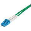 Picture of 9/125, Single Mode Fiber Cable, Dual LC / Dual LC, Green 1.0m
