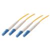 Picture of 9/125, Single mode Plenum Fiber Cable Dual LC / Dual LC, 4.0m