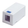 Picture of Surface Mount Box for 1 Keystone Insert White