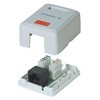 Picture of Category 5E Surface Box, Single Port, RJ45 (8x8) White