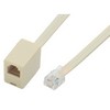 Picture of 7 ft Modular Extension Cord, Straight Wired, RJ12 (6x6)