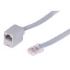 Picture of 7 ft Modular Extension Cord, Straight Wired, RJ45 (8x8)