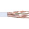 Picture of Category 5E UTP Riser Rated 24 AWG 4-Pair Solid Conductor White, 1KFT