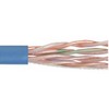 Picture of Category 6 UTP Riser Rated 23 AWG 4-Pair Solid Conductor Blue, 1KFT