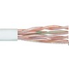 Picture of Category 6 UTP Riser Rated 23 AWG 4-Pair Solid Conductor White, 1KFT
