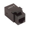 Picture of Category 5E Unshielded RJ45 (8x8) Right Angle Keystone Coupler