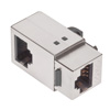 Picture of Category 5E Shielded RJ45 (8x8) Right Angle Keystone Coupler