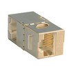 Picture of Category 6 Shielded RJ45 (8x8) Right Angle Keystone Coupler