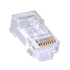 Picture of Pull Through RJ45 Plug, Unshielded, Category 5e, Pkg/100