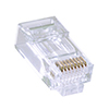 Picture of Pull Through RJ45 Plug, Unshielded, Category 6, Pkg/100