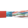 Picture of Category 5E F/UTP PVC Patch 26 AWG 4-Pair Stranded Conductor Red, 1KFT