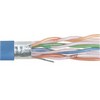 Picture of Category 5E F/UTP Riser Rated 24 AWG 4-Pair Solid Conductor Blue, 1KFT