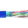 Picture of Category 5E F/UTP PVC Patch 26 AWG 4-Pair Stranded  Blue, 1KFT