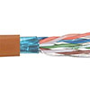 Picture of Category 5E F/UTP PVC Patch 26 AWG 4-Pair Stranded Conductor Orange, 1KFT