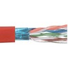 Picture of Category 6 F/UTP PVC 26 AWG 4-Pair Stranded Conductor Red, 1KFT