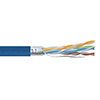 Picture of Cat6A F/UTP Dual Rated CM-LSZH 28AWG 4-Pair Stranded Slim-Line Blue, 1KFT