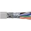 Picture of Category 5E SF/UTP LSZH 26 AWG 4-Pair Stranded Conductor Lt Gray, 100FT