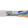 Picture of Category 5e Bulk Cable, SF/UTP Double Shielded 4-Pair 24AWG Solid Conductor Low Smoke Zero Halogen LSZH Gray, 100FT