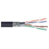 Picture of Cat. 6a, CMX Rated Hi-Flex Zero Halogen FR-PUR Jacket, Double Shielded, 26 AWG, 1,000ft, Black