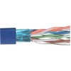 Picture of Category 6A F/UTP Plenum Rated 23 AWG 4 Solid Conductor Blue, 1KFT
