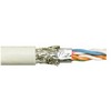 Picture of Category 5E SF/UTP PVC 24 AWG 4-Pair Solid Conductor UV Gray, 1KFT