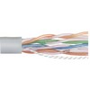 Picture of Category 5E UTP Plenum Rated 24 AWG 4-Pair Solid Conductor Gray, 1KFT