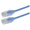 Picture of Category 6 Slim Ethernet Patch Cable, Unshielded, Blue, 10.0Ft