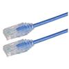 Picture of Category 6 Slim Ethernet Patch Cable, Unshielded, Blue, 3.0Ft
