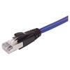 Picture of Premium Cat6a Cable, RJ45 / RJ45, Blue 25.0 ft