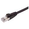 Picture of Premium Cat6a Cable, RJ45 / RJ45, Black 15.0 ft