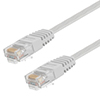 Picture of Category 6 Flat Patch Cable, RJ45 / RJ45, White, 100.0 ft