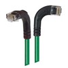 Picture of Category 6 Right Angle Patch Cable, RA Right Exit/Right Angle Down, Green 10.0 ft