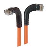 Picture of Category 6 Right Angle Patch Cable, RA Right Exit/Right Angle Down- Orange 1.0 ft