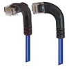 Picture of Category 6 Right Angle Patch Cable, RA Left Exit/Right Angle Down- Blue 10.0 ft