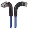 Picture of Category 6 Right Angle Patch Cable, RA Right Exit/Right Angle Up- Blue 1.0 ft