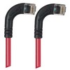 Picture of Category 6 Right Angle Patch Cable, RA Right Exit/RA Right Exit- Red 10.0 ft