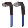 Picture of Category 6 Right Angle Patch Cable, Right Angle Up/Right Angle Down - Blue 10.0 ft