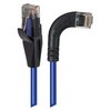 Picture of Category 6 Right Angle RJ45 Ethernet Patch Cords - Straight to RA (Right) - Blue, 20.0Ft