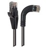 Picture of Category 6 Right Angle RJ45 Ethernet Patch Cords - Straight to RA (Right) - Black, 15.0Ft