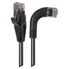 Picture of Category 6 Right Angle RJ45 Ethernet Patch Cords - Straight to RA (Right) - Black, 25.0Ft