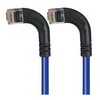 Picture of Category 6 Right Angle RJ45 Ethernet Patch Cords - RA (Left) to RA (Left) - Blue, 15.0Ft