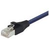 Picture of Shielded Cat 6 Cable, RJ45 / RJ45 PVC Jacket, Blue 100.0 ft