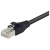 Picture of Shielded Cat 6 Cable, RJ45 / RJ45 PVC Jacket, Black 20.0 ft