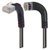 Picture of Shielded Category 6 Right Angle Patch Cable, Right Angle Left/Right Angle Up, Black, 15.0 ft