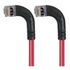 Picture of Shielded Category 6 Right Angle Patch Cable, Right Angle Left/Right Angle Left, Red, 10.0 ft