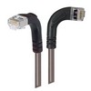 Picture of Category 6 Shielded LSZH Right Angle Patch Cable, Right Angle Right/Right Angle Down, Gray, 25.0 ft