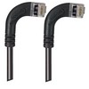 Picture of Category 6 Shielded LSZH Right Angle Patch Cable, Right Angle Right/Right Angle Right, Black, 15.0ft