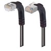 Picture of Category 6 Shielded LSZH Right Angle Patch Cable, Right Angle Up/Right Angle Down, Black, 10.0 ft